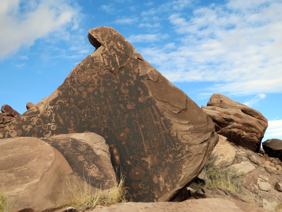 The Flatiron petroglyph