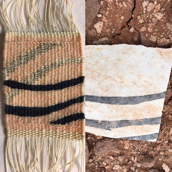Day #27. Rebecca Mezoff, tapestry