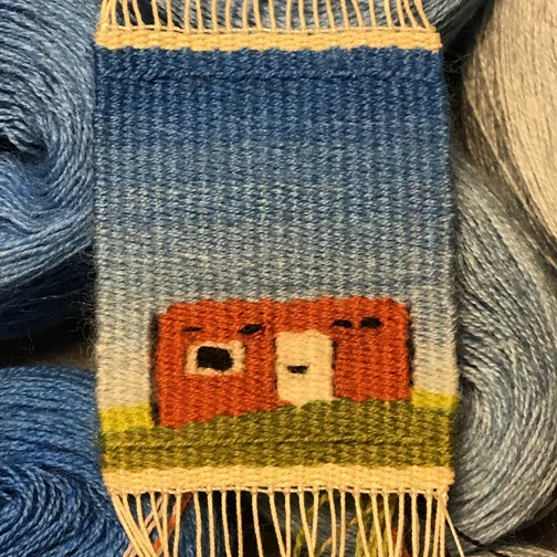 Day #25. Casita 76. Rebecca Mezoff, tapestry