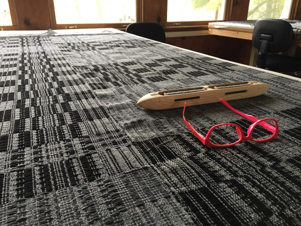 Bhakti Ziek, overshot coverlet