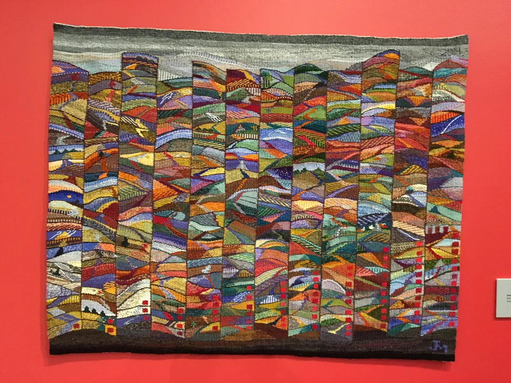 Janette Meetze, Red Dirt Days: Journey through 2014 . This image is one I took of this piece in ATB11 .