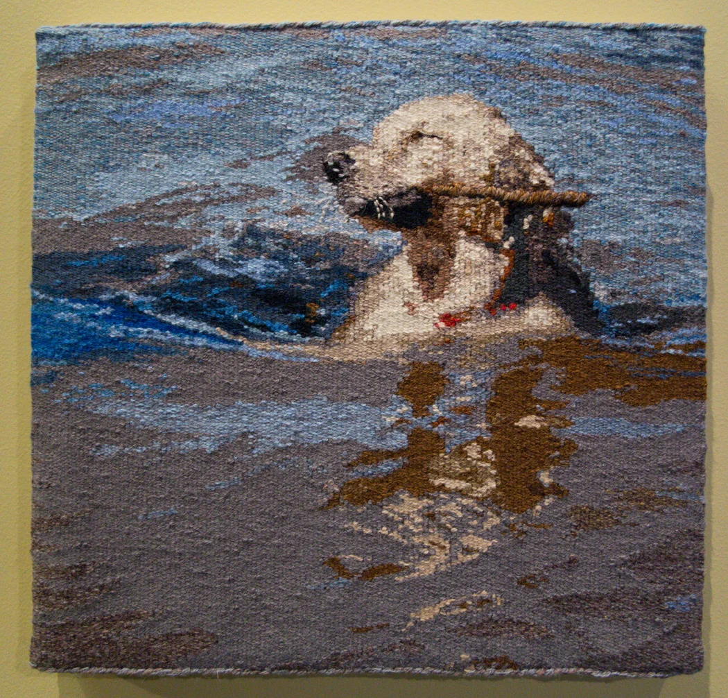 Kathy Spoering, The Dog Days of Summer , snapshot taken by me at one of the ATB9 venues.