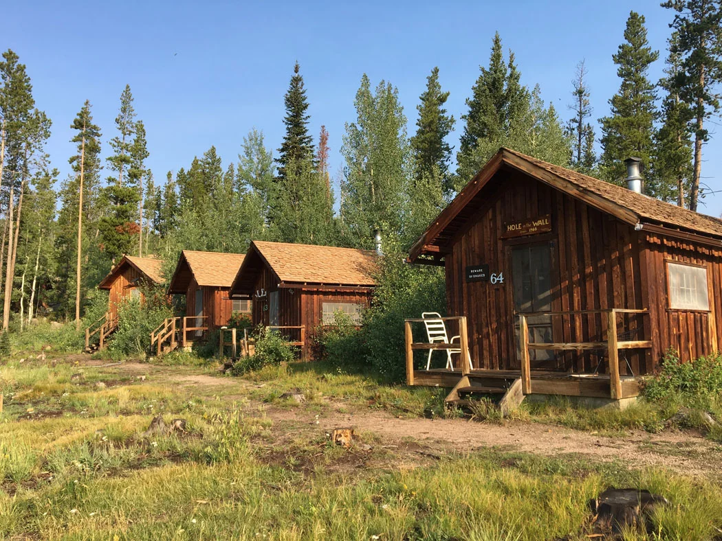 These were not our cabins, but they were cute!