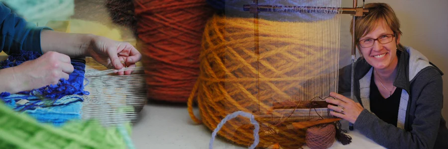 Rebecca Mezoff teaches tapestry weaving online at www.tapestryweaving.com