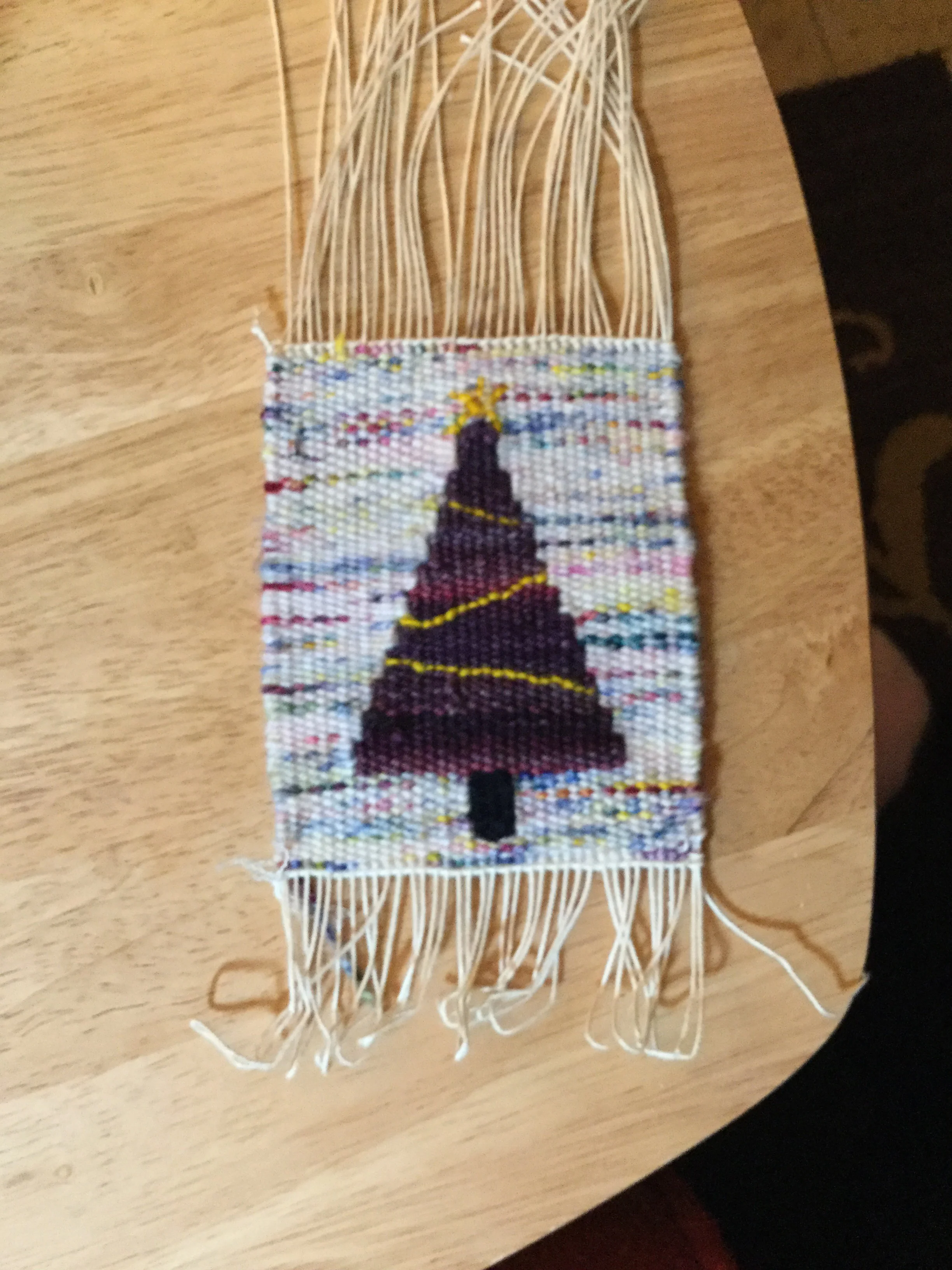 Sherri Mayben's holiday tree, #holidaytapestry17