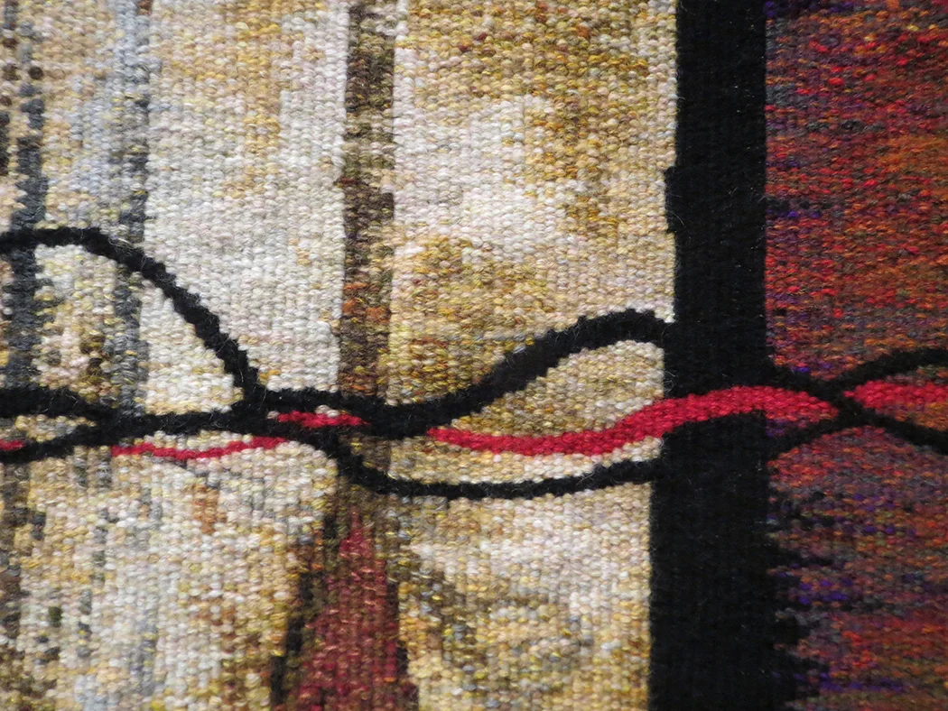 Suzanne Paquette, Cordes Sensibles, tapestry detail