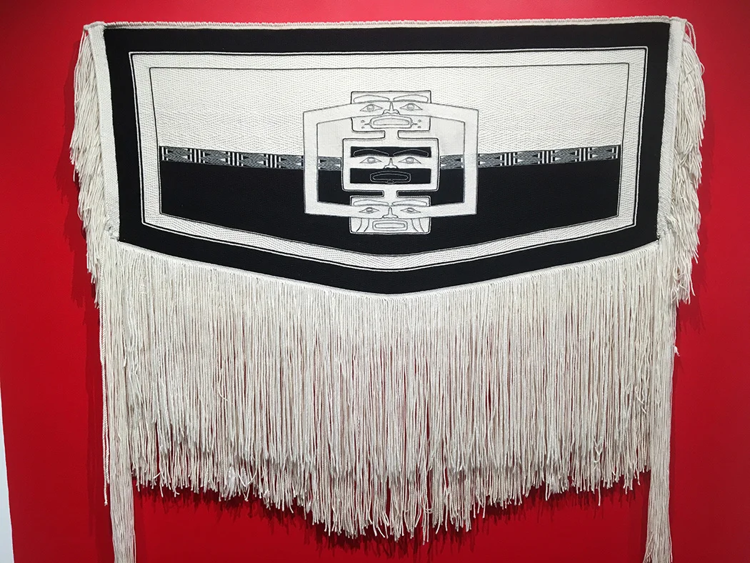 Jaad Kuujus (Meghann O’Brien), Sky Blanket, merino wool, cashmere, mountain goat wool
