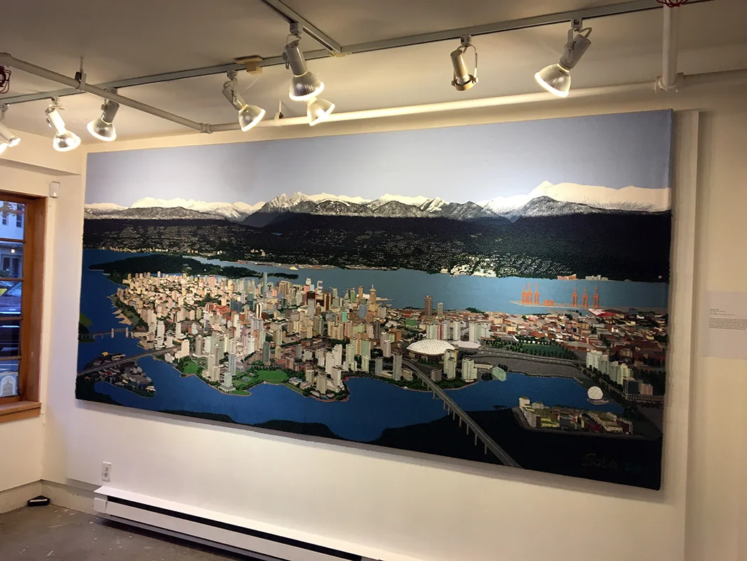 Sola Fiedler, Vancouver, 11.6 x 5.3 feet