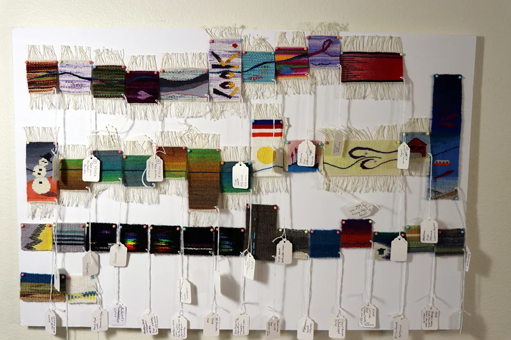 Weaving the sky: a studio visit