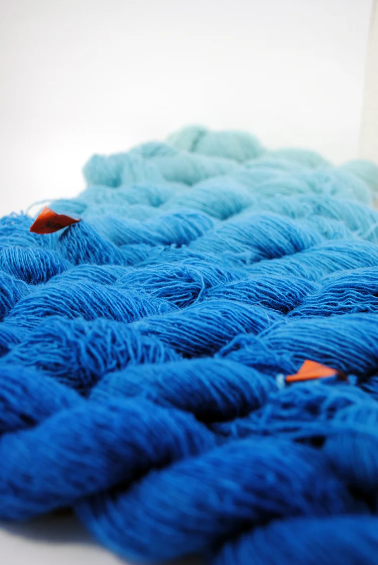 Koehler tapestry yarn dyed by Rebecca Mezoff