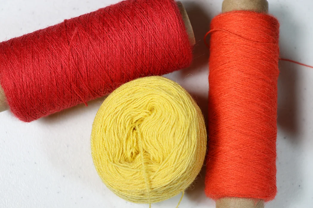 Red and yellow make orange, right?