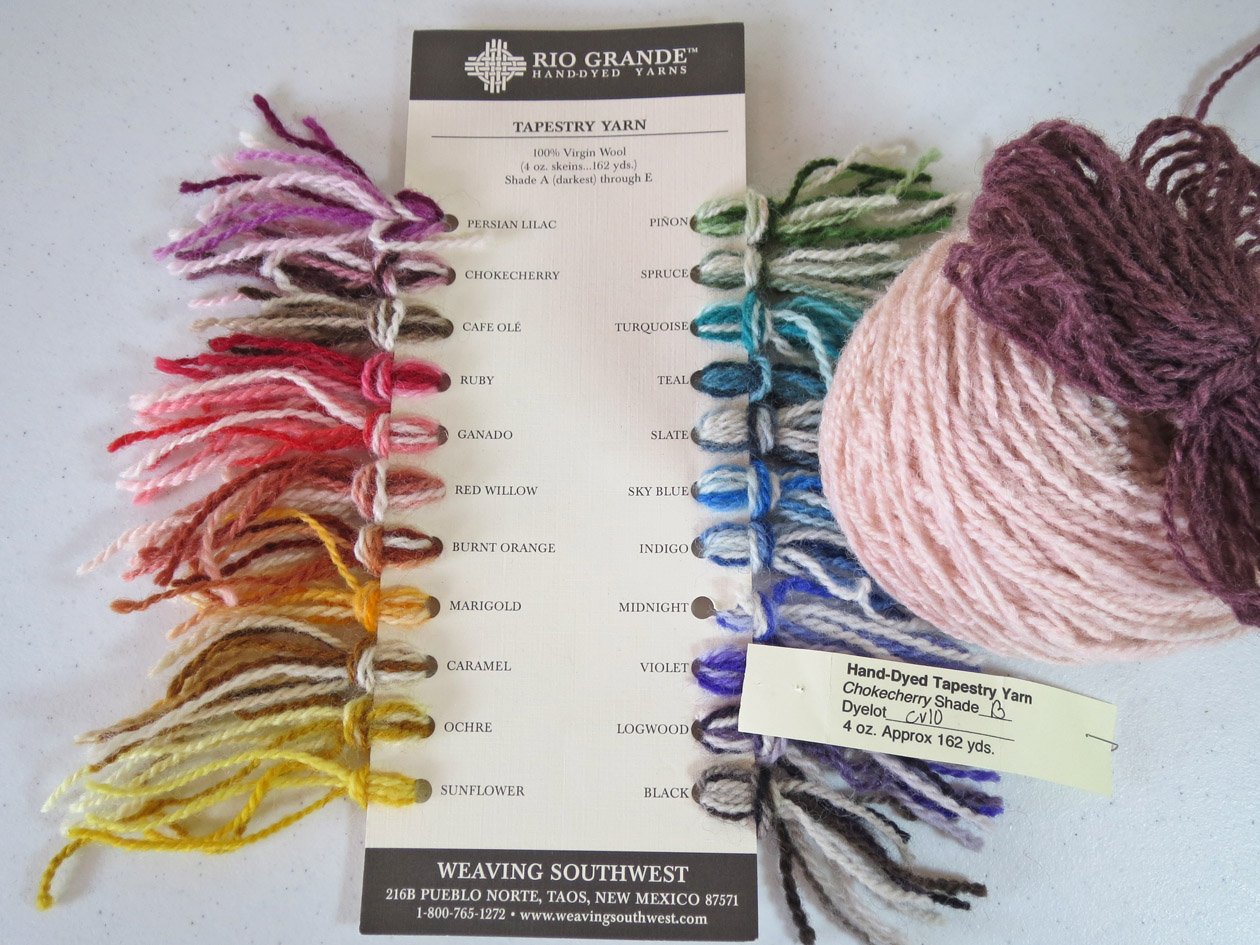 Choosing Yarns for Tapestry: Weft — My Tapestry Journeys