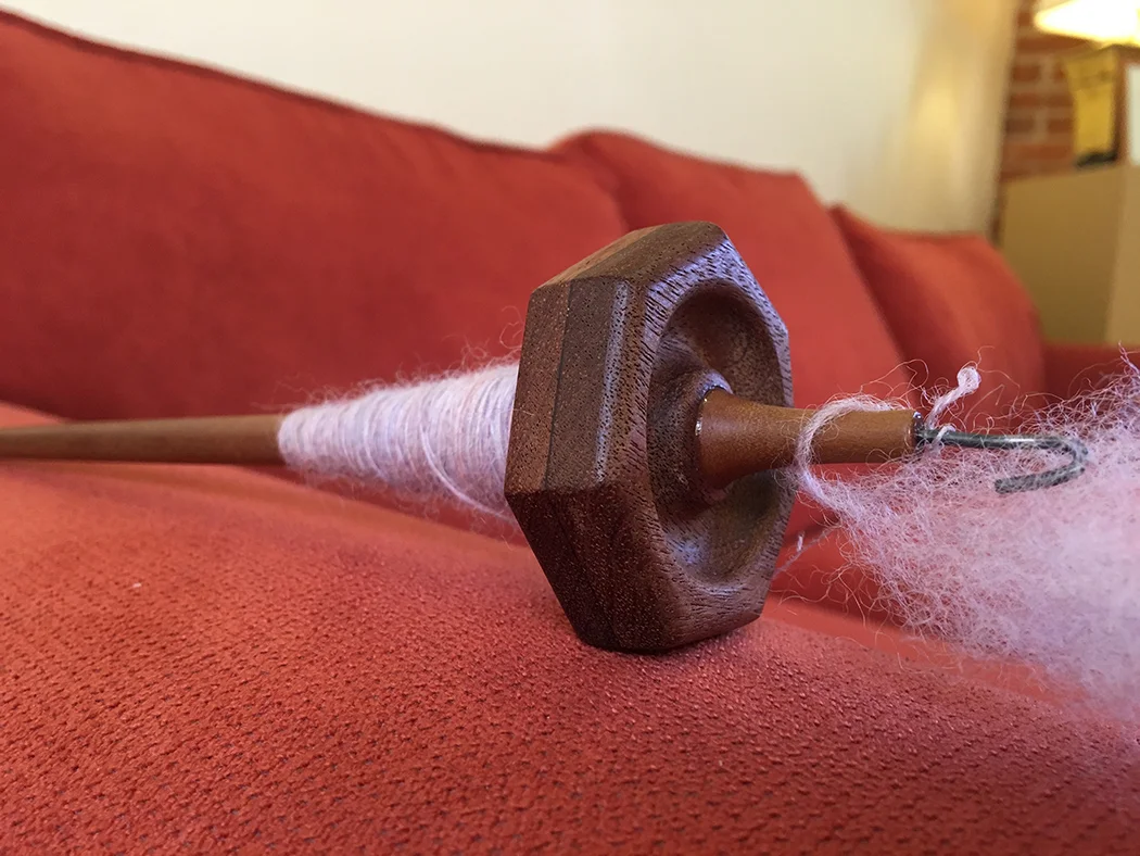 Hepty spindle by @henrycedwards. This spindle is FAST!