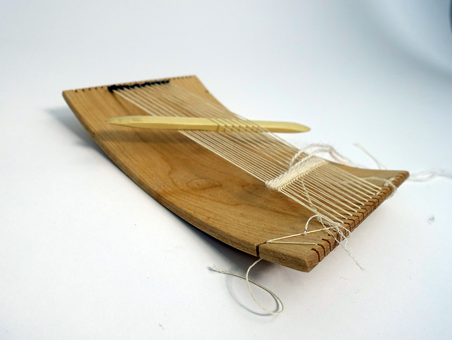 JUSTDOLIFE Wooden Mini Loom Creative DIY Multipurpose Weaving Loom Tapestry Loom 