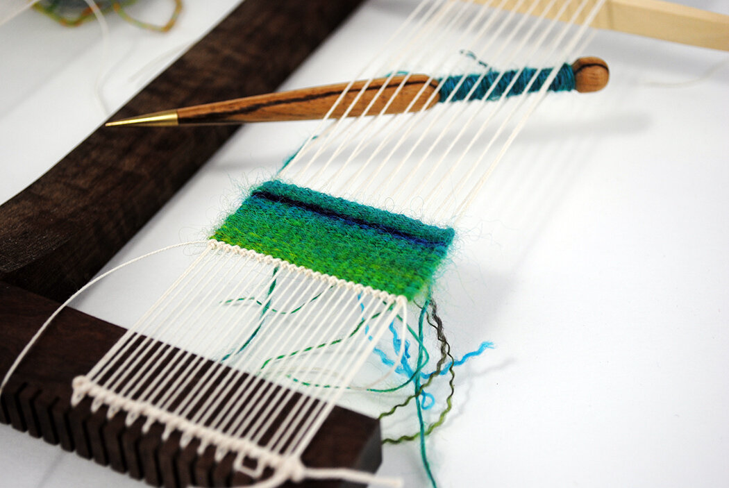 Weaving Loom Kit. Small Rectangular Lap Loom. Learn to Frame Weave