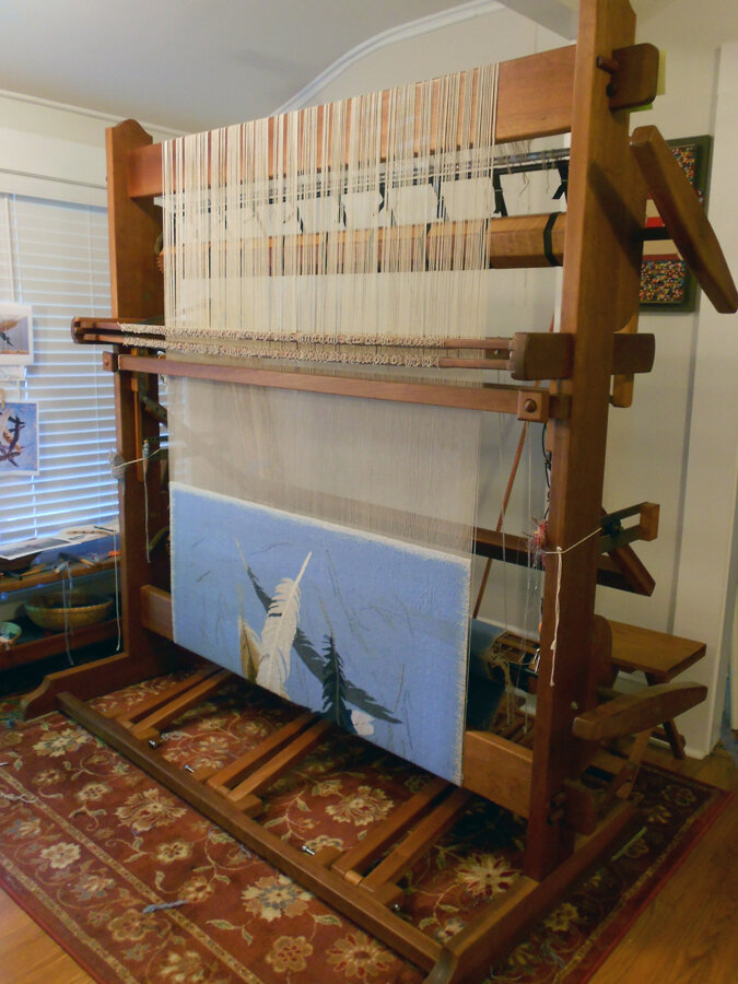 Making a Large Tapestry Loom