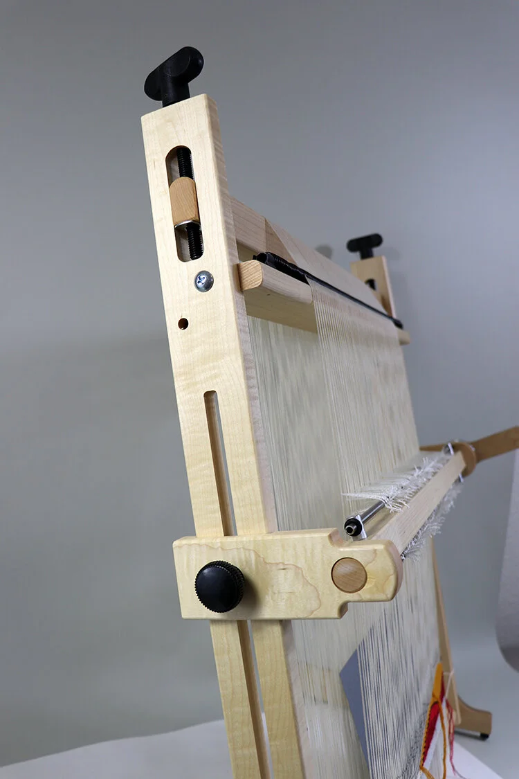 The Schacht Arras tapestry loom — Rebecca Mezoff