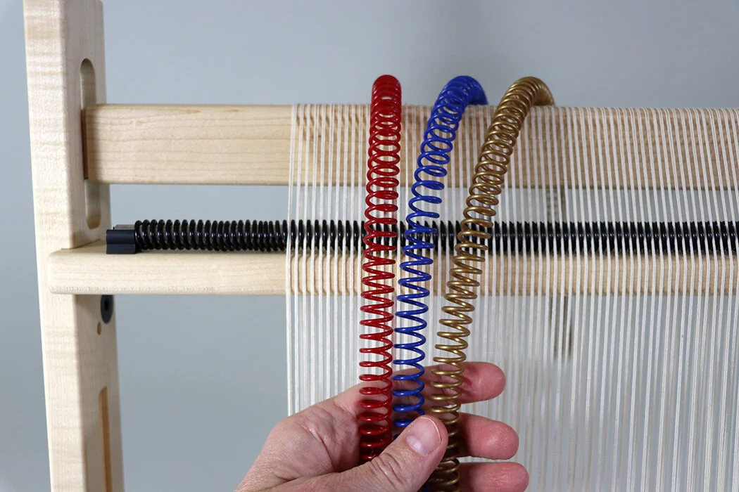 The Schacht Arras tapestry loom — Rebecca Mezoff