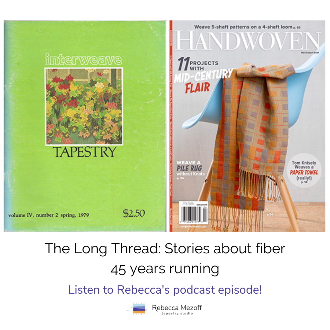 The Long Thread: stories about fiber, 45 years running — Rebecca Mezoff