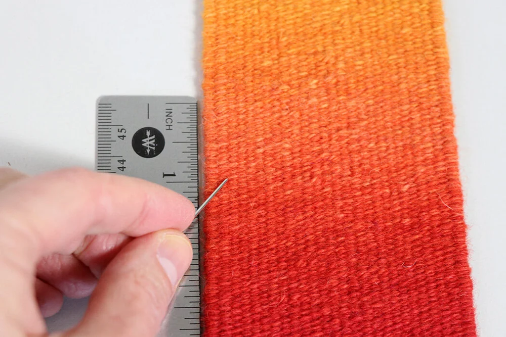 Picks Per Inch How much yarn do you need for a tapestry? — Rebecca Mezoff