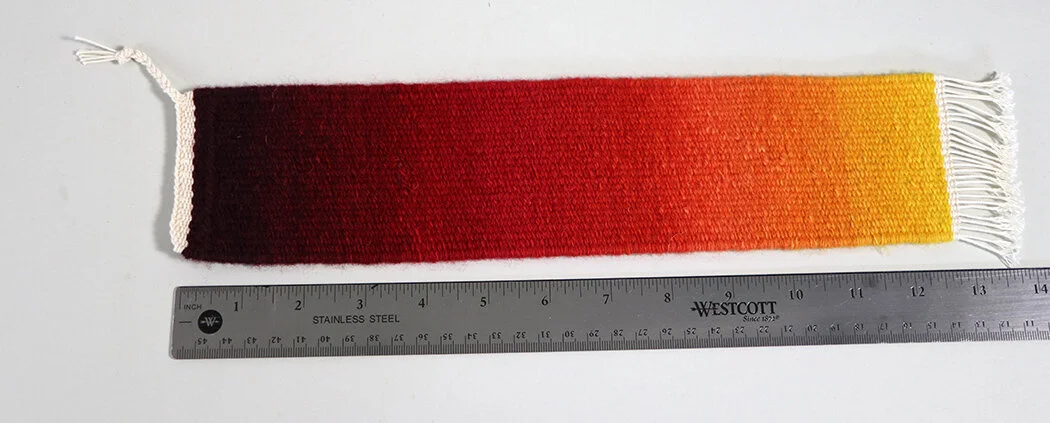 How much yarn do you need for a tapestry?