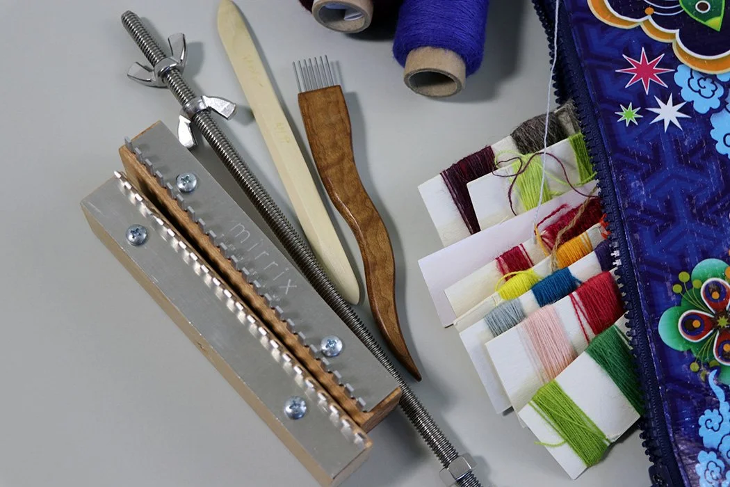 What tools and materials do I need to learn tapestry weaving?