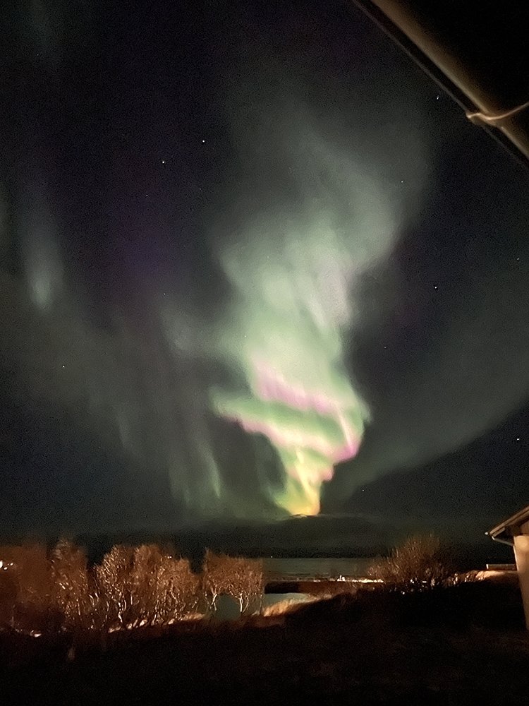 Aurora Borealis, Blonduos, Iceland April 2022