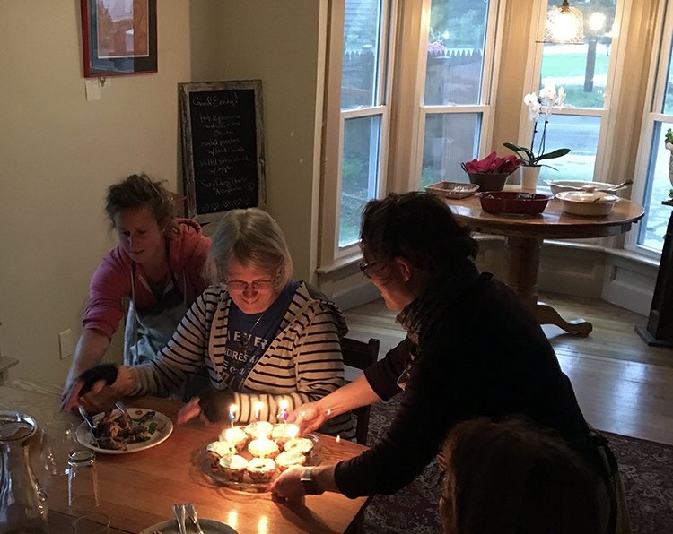 Birthdays celebrated at Good Commons in Vermont