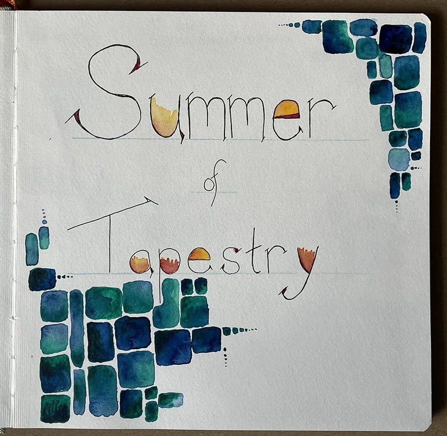 Summer of Tapestry live typed meeting in the class