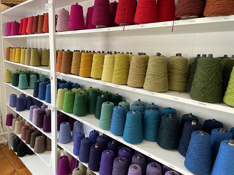 Heaven is where yarn is made. — Rebecca Mezoff