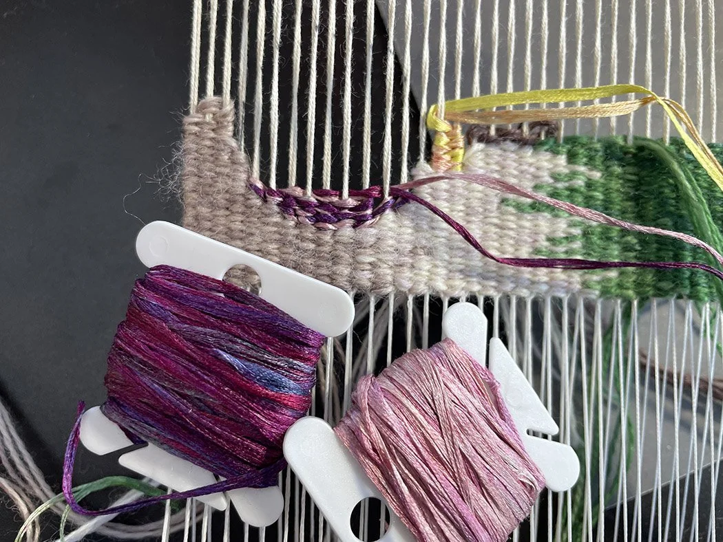 Winter Trees Weave-Along Re-cap