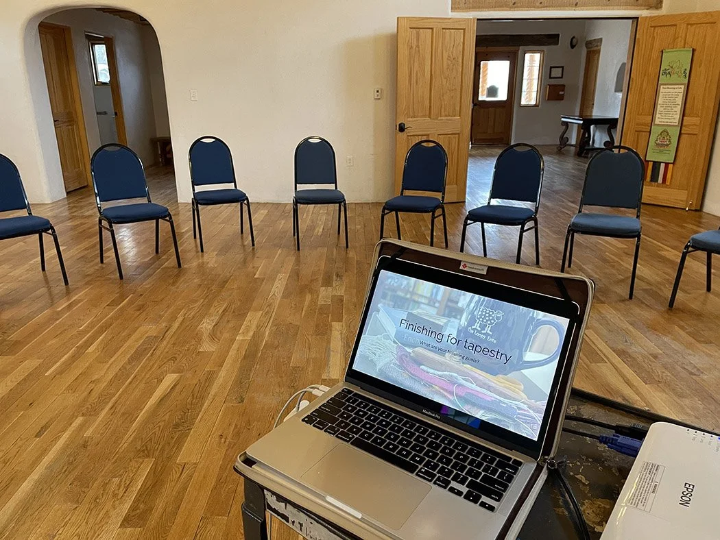 Bighorn sheep and a week of weaving in Taos