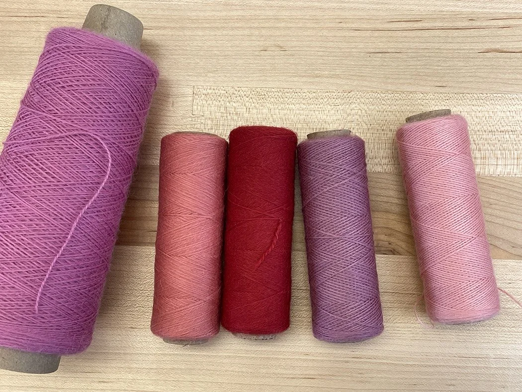 Choosing weft colors for the Tapestry Discovery courses
