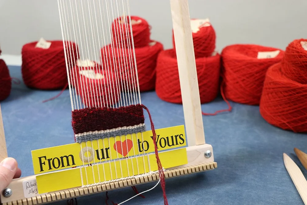 Warping for various setts on a peg loom with this one simple trick