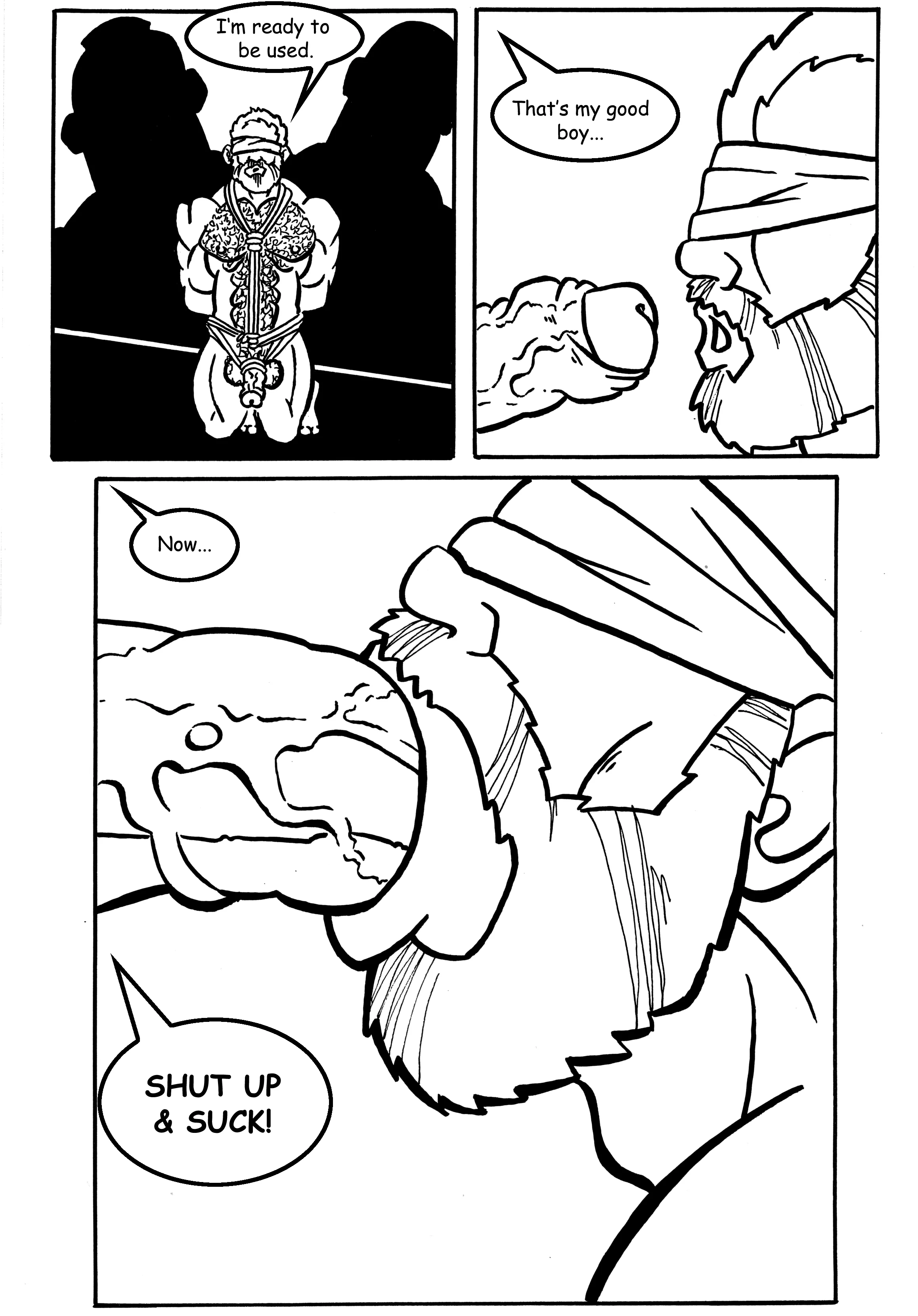 from Bear Bound graphic comic strip by MancerBear