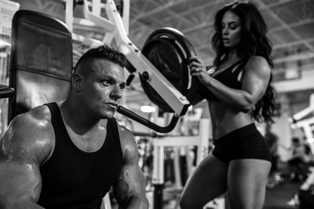 PJ Braun & his wife Celeste Bonin.