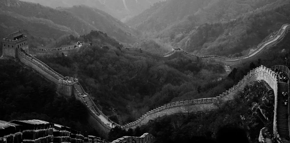 The Great Wall of China.