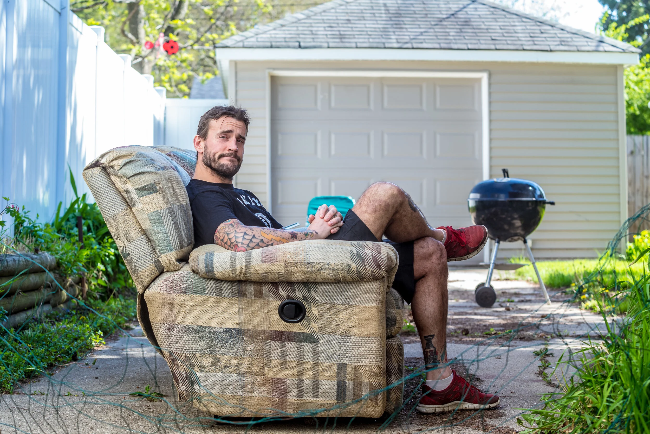 CM Punk for FIGHT! Magazine