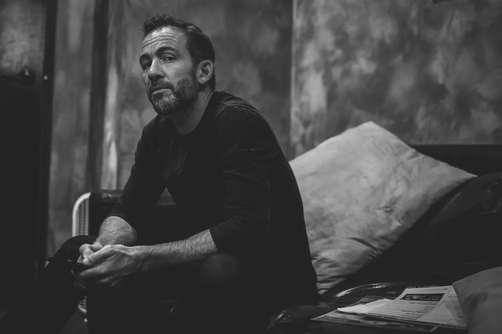 Bryan Callen backstage at the Improv in West Palm Beach, FL.