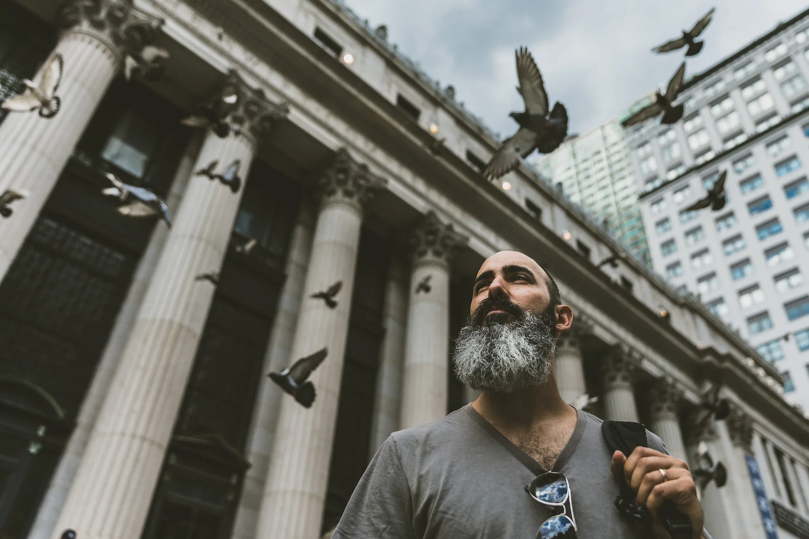 Artist Chris Rini in New York, NY.