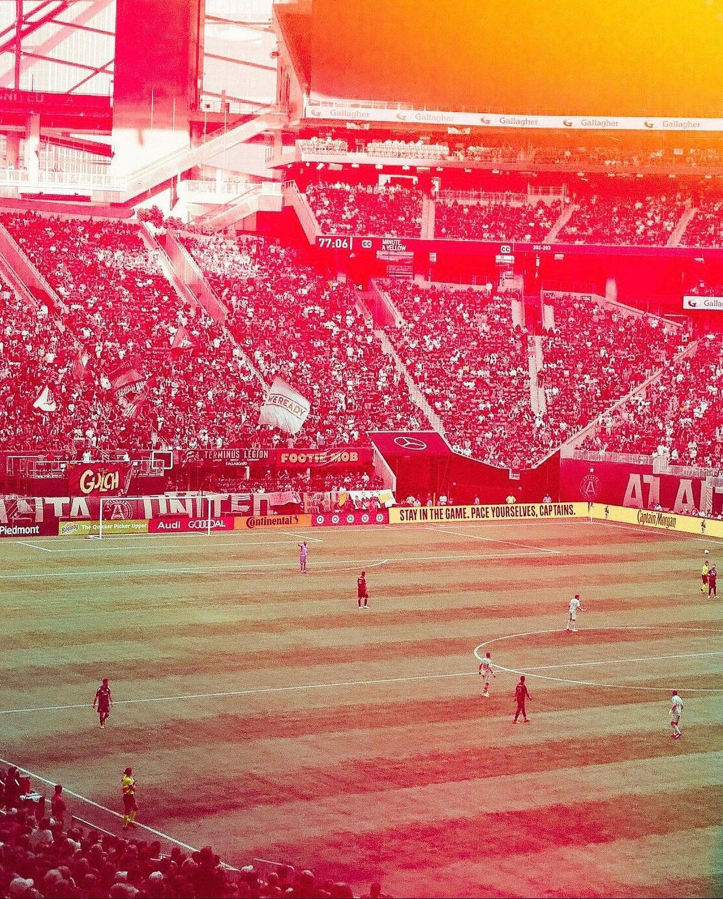 Big thank you to @atlutd &amp; @brandonmagnus_photo for having me out to capture a match experience on film. ATL fans are amazing and nonstop for 90 mins +. Much love 🙌 #atlutd