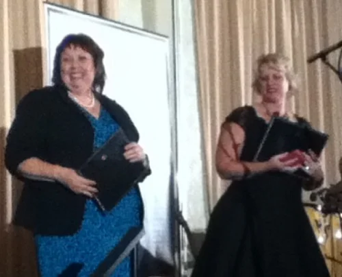 Barbara Blakey receives the Cascade Writers Award for unpublished historical fiction.