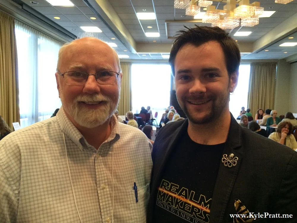 Authors Kyle Pratt with Ben wolf