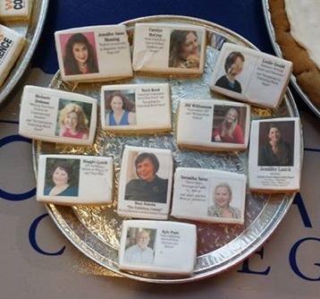 This is our cookies. Cookies featuring the staff of the 2016 Southwest Washington Writers conference