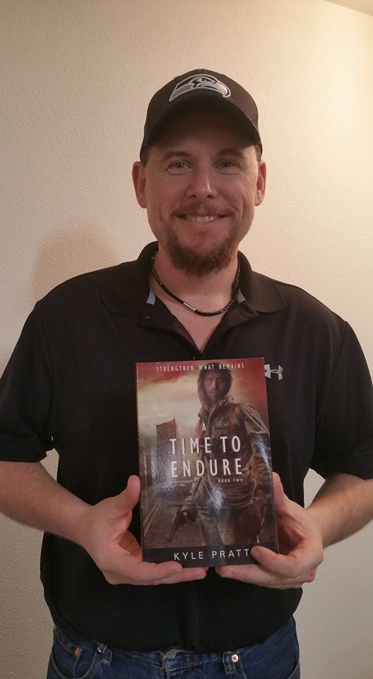 Don from Lacey, Washington State, with a copy of A Time To Endure.