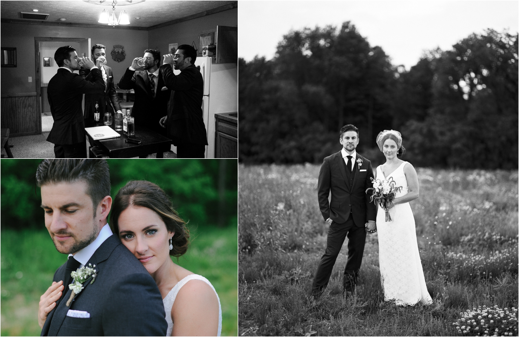 I married the woman of my dreams with the support of the 3 greatest humans alive. photo: Tavis Johnson & Ryan Muirhead