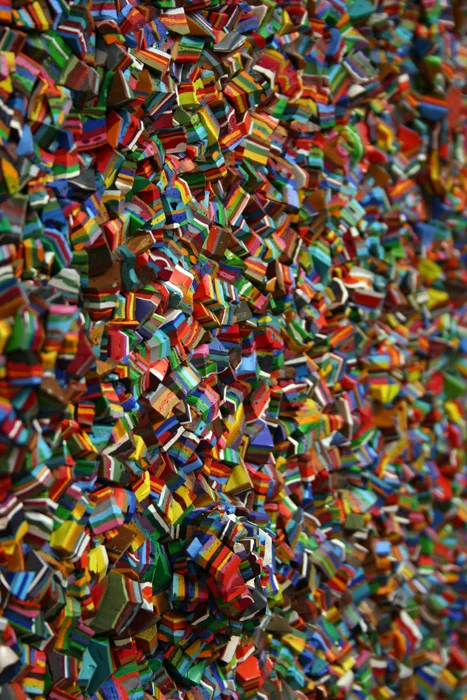 Volta Art Fair (The Rainbow's End and All of the Plastic in Between #8 detail)