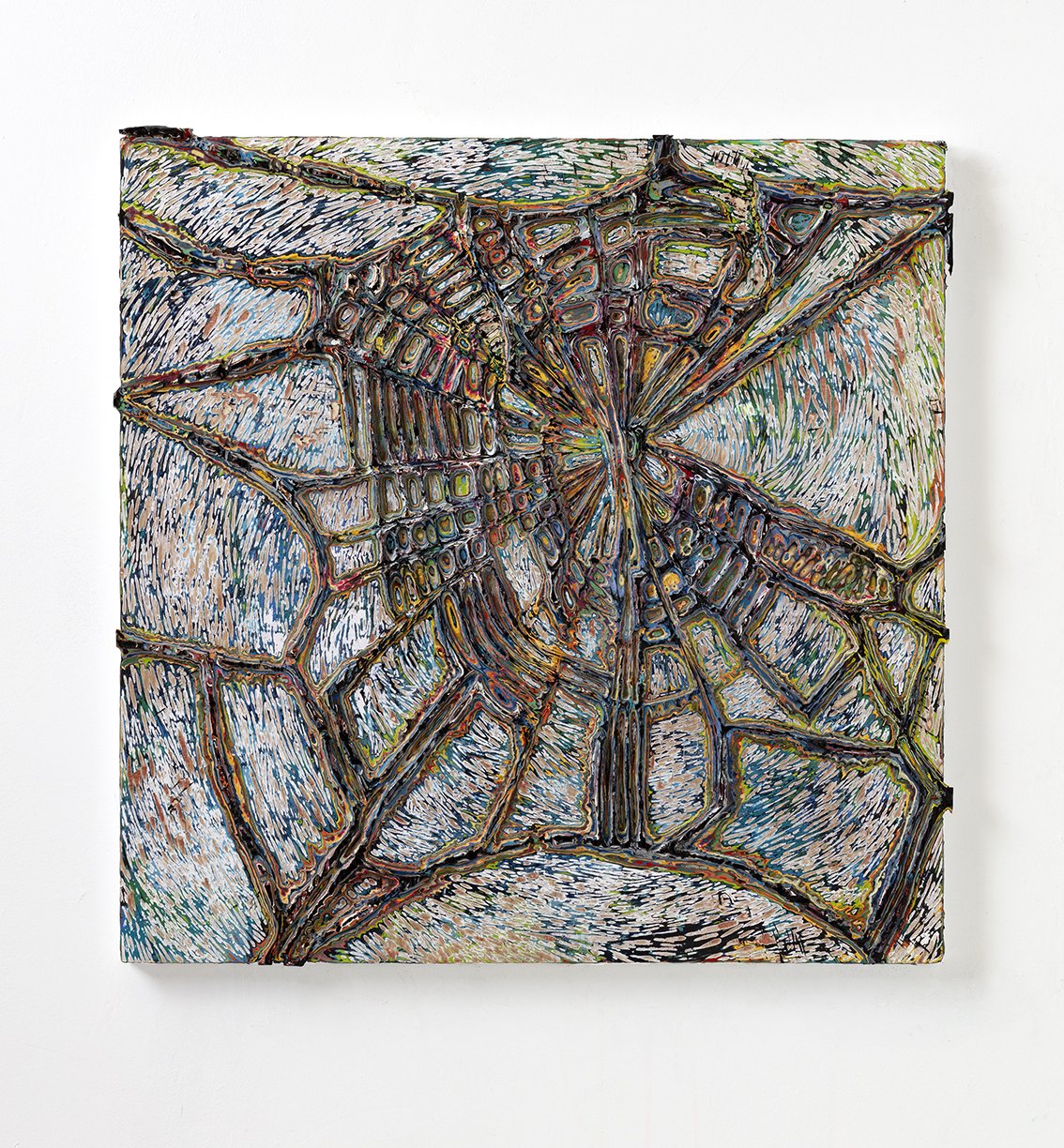 Cutpainting 112 (Spider on Acid)