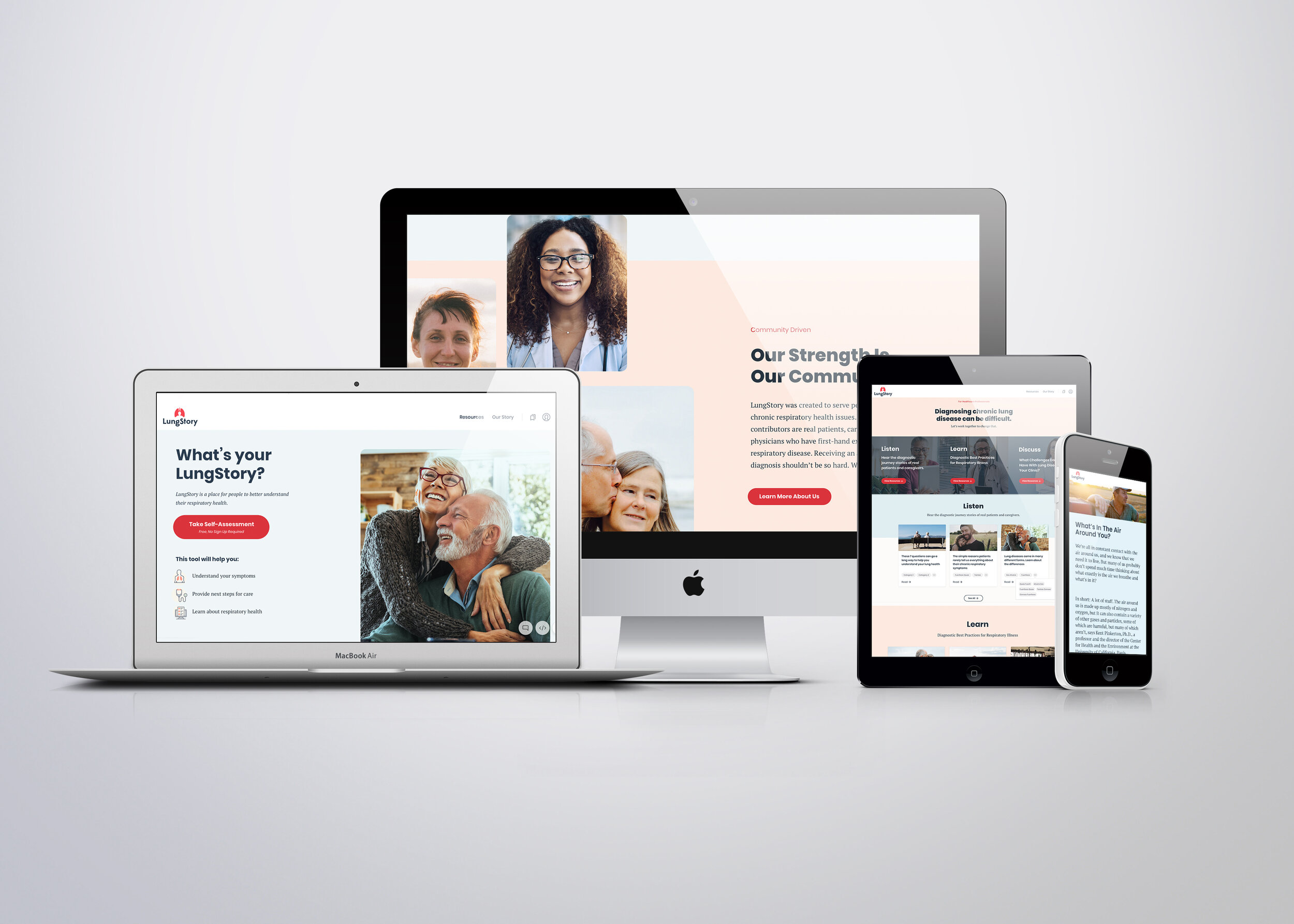 LungStory.org Chronic Lung Disease Awareness and Support Platform