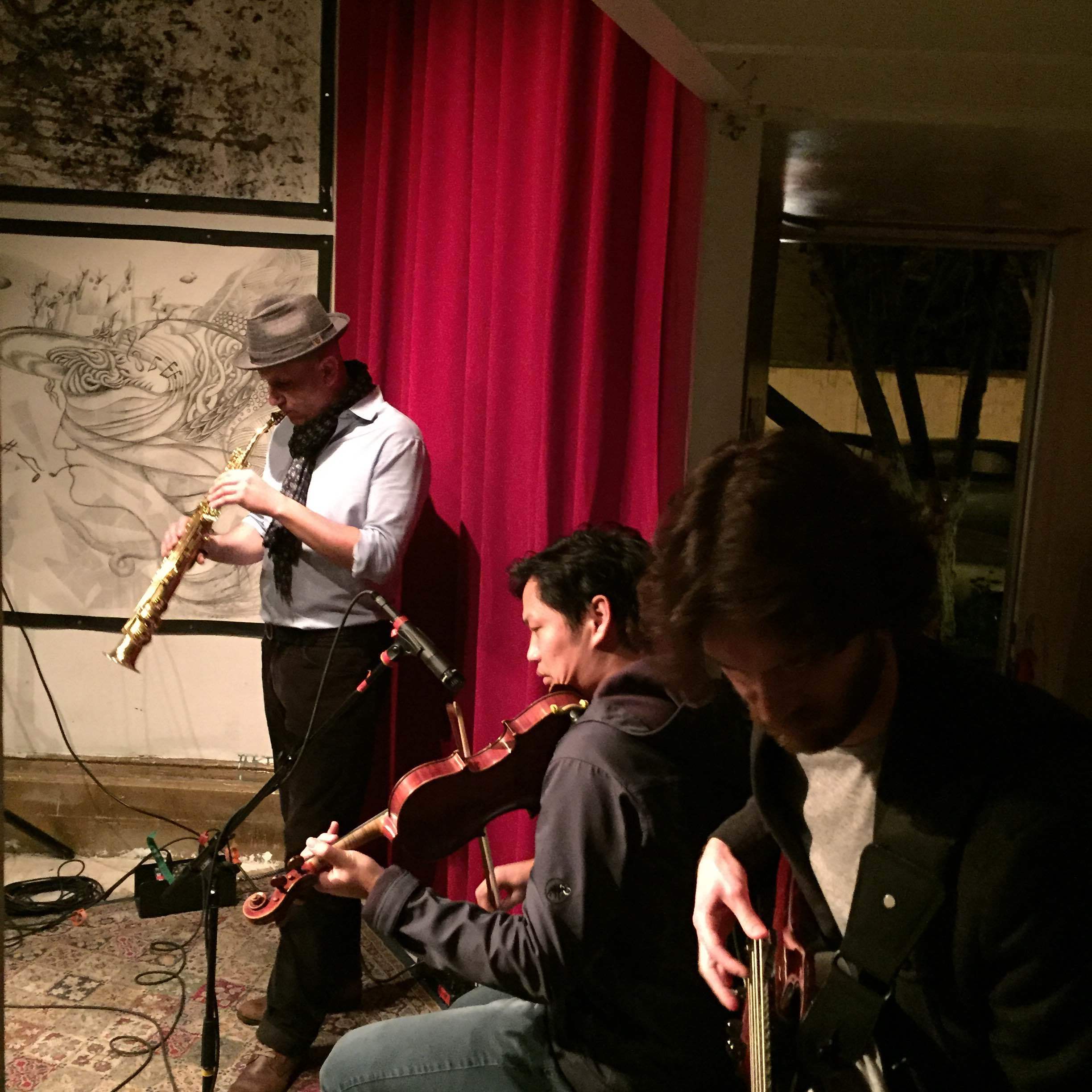 Cyril Guiraud, Andrew Wong, and Dan Manian (L to R)